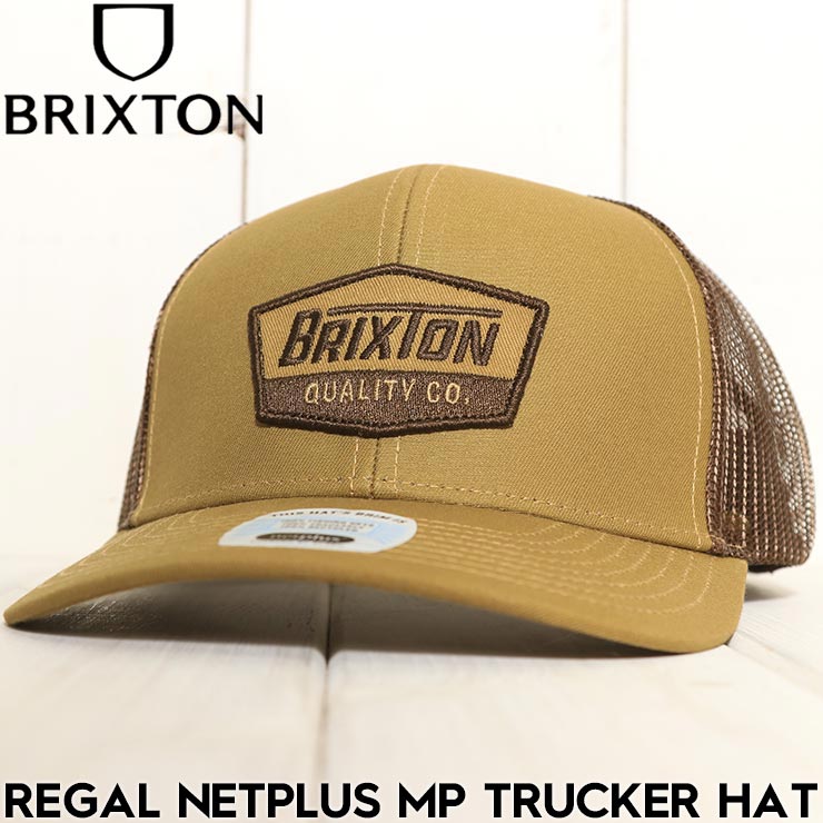 ��å��奭��å� ˹�� BRIXTON �֥ꥯ���ȥ� REGAL NETPLUS MP TRUCKER HAT 11656 DKKHC 25SU ��������Ź������