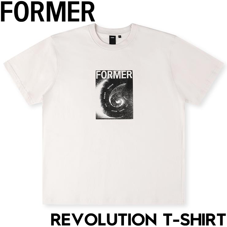 FORMER �ե����ޡ� REVOLUTION T-SHIRT ȾµTEE T����� FTE-25304 BONE 25SU ��������Ź������