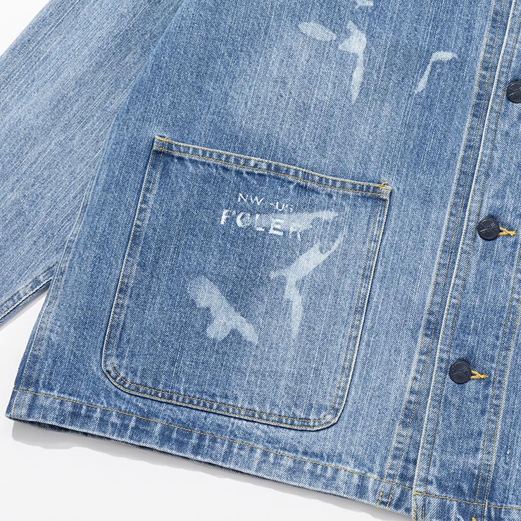 POLeRݡ顼 SHAWL COLLAR DENIM JACKET ǥ˥ॸ㥱å 253MCV0026 LBL Ź