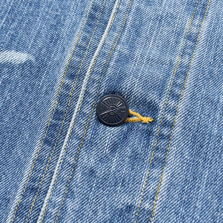 POLeRݡ顼 SHAWL COLLAR DENIM JACKET ǥ˥ॸ㥱å 253MCV0026 LBL Ź
