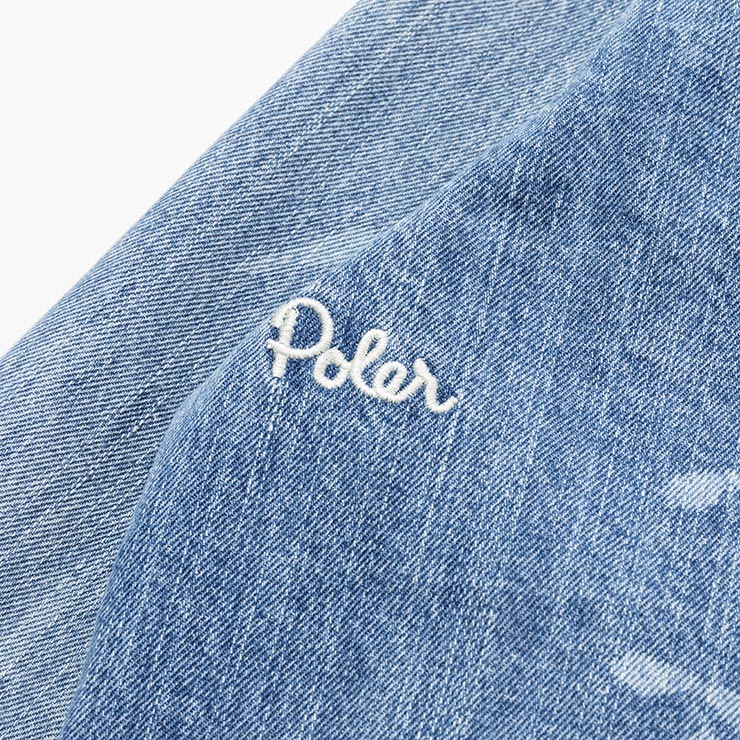 POLeRݡ顼 SHAWL COLLAR DENIM JACKET ǥ˥ॸ㥱å 253MCV0026 LBL Ź