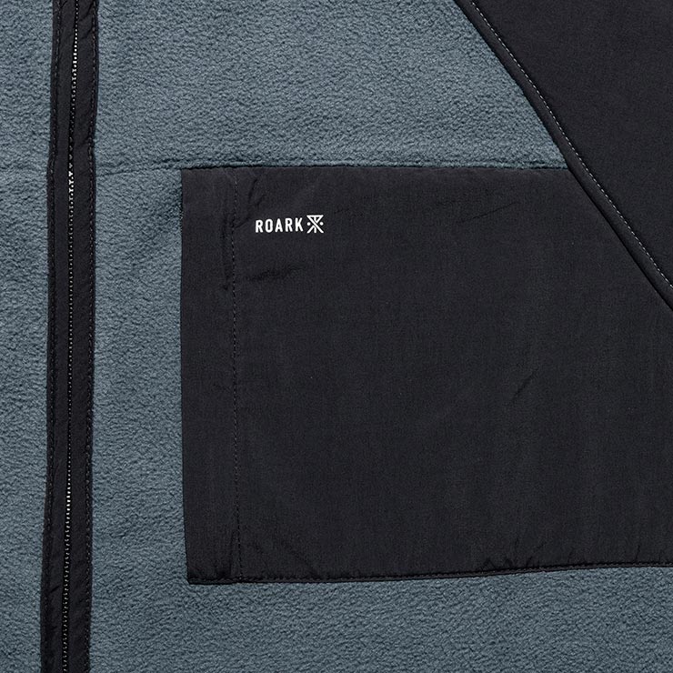ROARK �������� GEN3 FLEECE S/C JACKET 2.0 �ե꡼�����㥱�å� �������� �ߥåɥ쥤�䡼 RJJ1160-GRY ��������Ź������