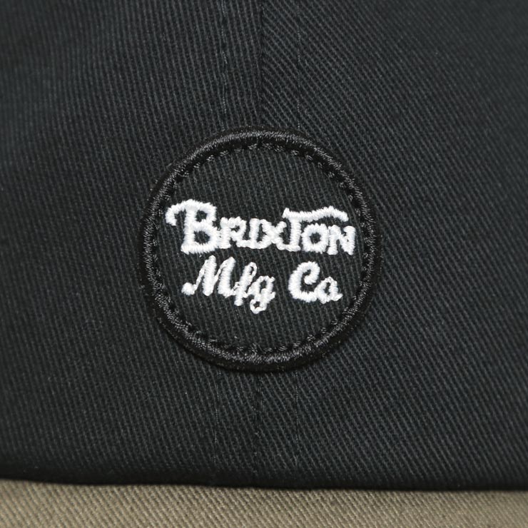 BRIXTON �֥ꥯ���ȥ� WHEELER STRAPBACK CAP ���ȥ�åץХå�����å� 00424 BDRKH