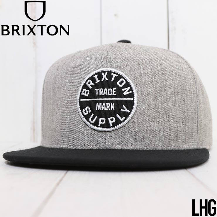 ���ʥåץХå�����å� ˹�� BRIXTON �֥ꥯ���ȥ� OATH III SNAPBACKCAP 10777