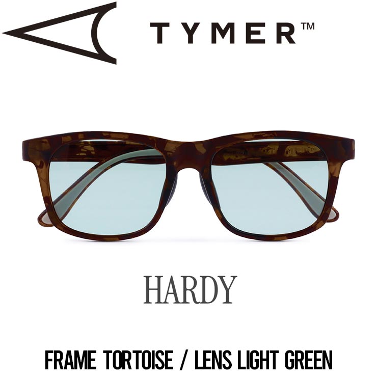 ���󥰥饹 TYMER �����ޡ� HARDY �ϡ��ǥ� Tortoise/Light Green TY102-MTT-LGR ��������Ź������