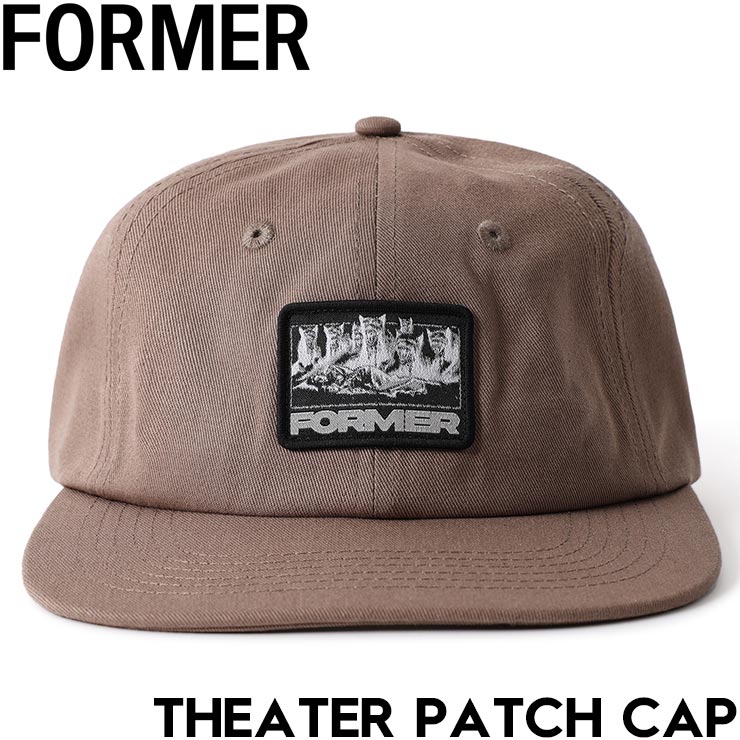������̵���ۥ��ʥåץХå�����å� ˹�� FORMER �ե����ޡ� THEATER PATCH CAP FHE-25115 ��������Ź������