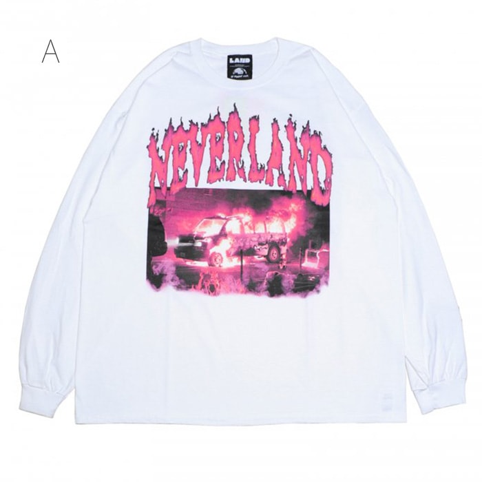 LAND by MILKBOY(ランドバイミルクボーイ) FIRETRUCK L.S. TEE | 原宿 LAND by MILKBOY(ランドバイミルクボーイ) FIRETRUCK L.S. TEE | 原宿