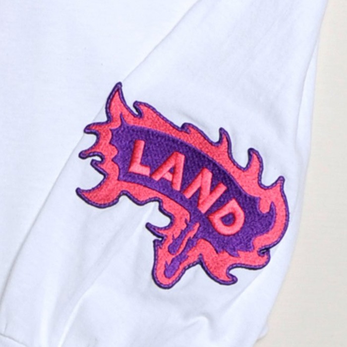 LAND by MILKBOY(ランドバイミルクボーイ) FIRETRUCK L.S. TEE | 原宿 LAND by MILKBOY(ランドバイミルクボーイ) FIRETRUCK L.S. TEE | 原宿