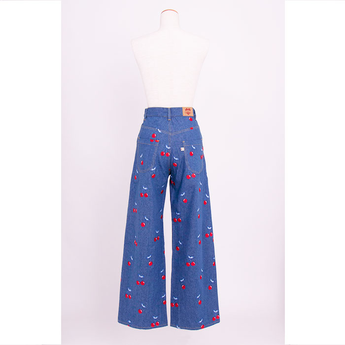 Katie CHERRY DENIM pants