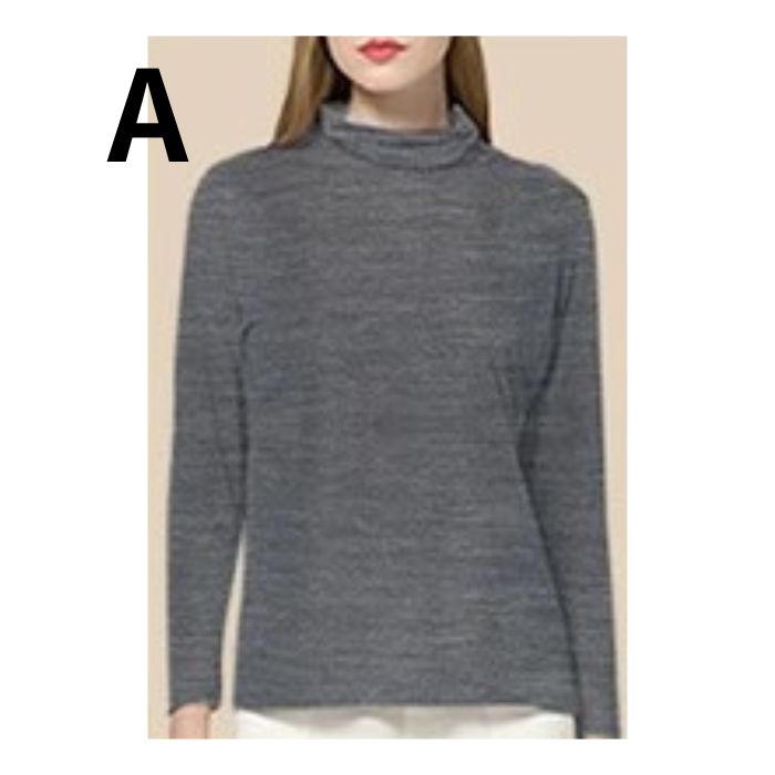 万能ハイネックシャツ シルク肌着 レディース タートルネック スポーツ 紫外線カット UVカット 登山 インナー ルルルシルク 楽々 シルク100％ 長袖 肌に優しい 冷え性  大きいサイズ 天然素材 敏感肌 汗取り ノンアイロン 華やか 美肌 防臭 京都 秋冬 暖かい クリスマス