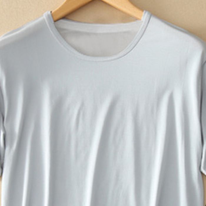 半袖シャツ メンズ Tシャツ シルク 100% 肌着 スポーツ 紫外線カット UVカット 登山 丸首 速乾 吸汗 インナー カットソー 防臭 天然素材  乾燥肌 保湿 絹 イージーケア ノンアイロン ラウンドネック 楽々 美肌 防臭 ギフト 京都 春夏 涼しい 父の日