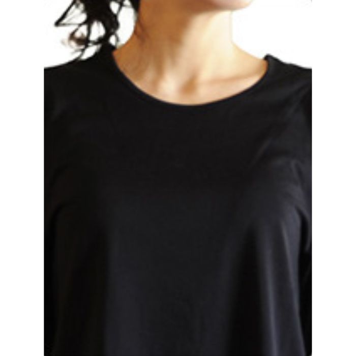 シルクニット長袖肌着 シルク 70% 綿 30% 新商品 女性用 丸首 インナー 紫外線カット UVカット 登山 肌に優しい 天然素材 シルク混 レディース  吸湿 保湿 蒸れにくい 速乾 スポーツ オールシーズン 簡単洗濯 ノンアイロン 上品 絹 美肌 防臭 京都 春夏 涼しい