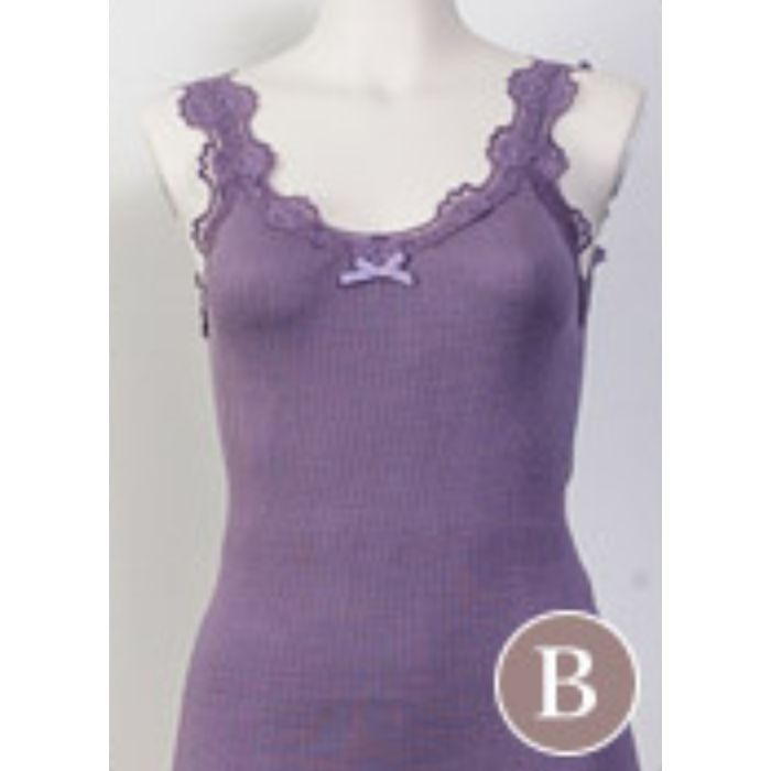 リブ編み タンクトップ シルク肌着 シルク70% 綿30% スポーツ 登山 紫外線カット UVカット レース付き レディース ギフト 女性用 インナーシャツ インナーウェア 吸湿 保湿 蒸れにくい 天然素材 ノンアイロン 汗取り 冷え対策 美肌 防臭 プレゼント ギフト 京都 春夏 涼しい