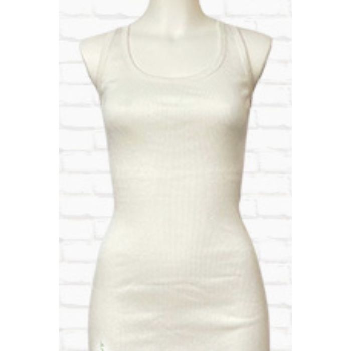 シルク 70% 綿 30% リブ編みタンクトップ 女性用 肌着 レディース インナー 肌に優しい 天然素材 スクエアネック 吸汗 汗取り 冷え対策 スポーツ 登山 紫外線カット UVカット 吸湿 保湿 蒸れにくい ノンアイロン 美肌 防臭 プレゼント ギフト 京都 春夏 涼しい