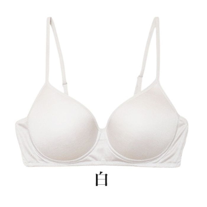 シルク100% モールドカップブラ ノンワイヤーブラ レディース 女性用 下着 ブラジャー シンプル Tシャツブラ 肌に優しい 天然素材 柔らかい 軽い着け心地 ランジェリー 自然な丸み 旅行 ブラック ホワイト グレー ギフト 美肌 防臭 京都 春夏 涼しい