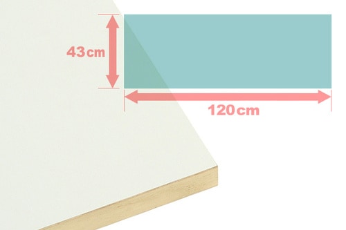 大型送料対象商品】ファブリックパネルを手作り♪ ヌードパネル 120×43