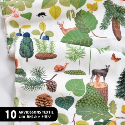 ����������̤������ϡۥ���ӥåɥ��󥺡��ƥ��������롿ARVIDSSONS TEXTIL��SKOGSLIV �����å����꡼�� �������衿10cmñ�̡���