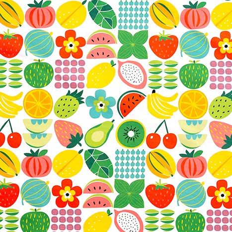 �����ϡۥ���ӥåɥ��󥺡��ƥ��������롿ARVIDSSONS TEXTIL Fruktstund �ե롼�ĥ����ࢣ