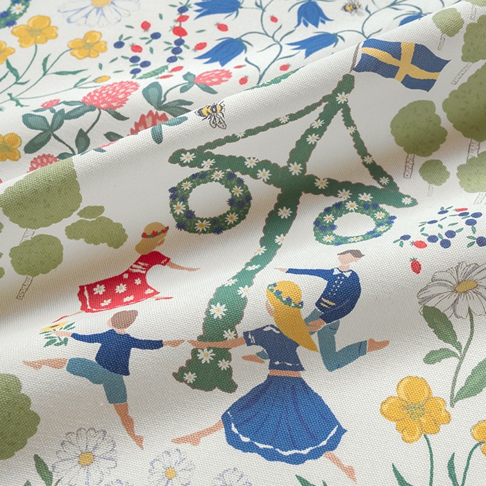 �����ϡۥ���ӥåɥ��󥺡��ƥ��������롿ARVIDSSONS TEXTIL Midsommardans ���ƻ�פΥ��󥹢�