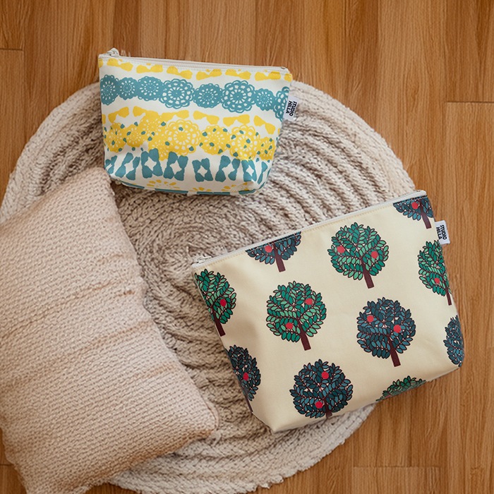 ラミネートポーチ〔Mサイズ / Lサイズ〕STUDIO HILLA スタジオヒッラ