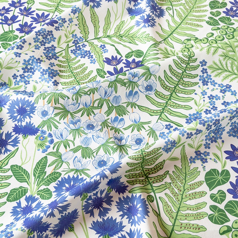 �����ϡۥ���ӥåɥ��󥺡��ƥ��������롿ARVIDSSONS TEXTIL Bl��� Blom �֥��� �֥��� ��2����