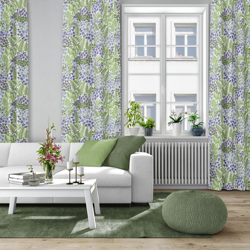 �����ϡۥ���ӥåɥ��󥺡��ƥ��������롿ARVIDSSONS TEXTIL Bl��� Blom �֥��� �֥��� ��2����