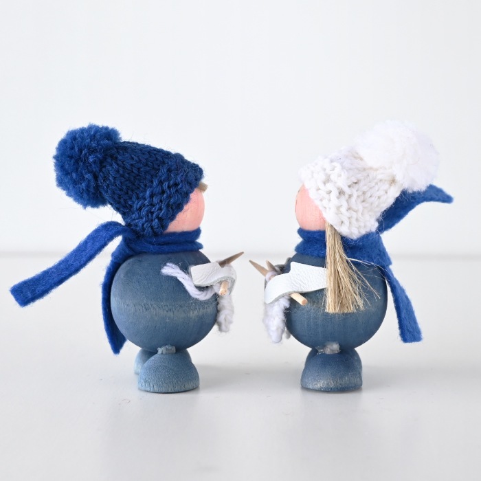 Kewin �������� Sirkka Tonttu �ȥ�ȥ� Knitting Blue �˥åƥ��� �Ԥ�ʪ �ܡ����������� ��