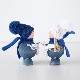Kewin �������� Sirkka Tonttu �ȥ�ȥ� Knitting Blue �˥åƥ��� �Ԥ�ʪ �ܡ����������� ��