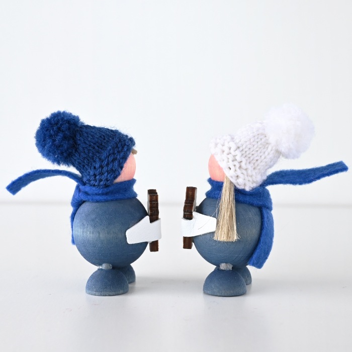 Kewin �������� Sirkka Tonttu �ȥ�ȥ� Christmas Flower Blue ���ꥹ�ޥ��ե� �ܡ����������� ��
