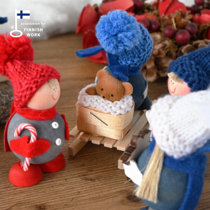 Kewin �������� Sirkka Tonttu �ȥ�ȥ� Bear Blue  �ƥǥ��٥� ���Ŀ� / �֥롼 �� ��