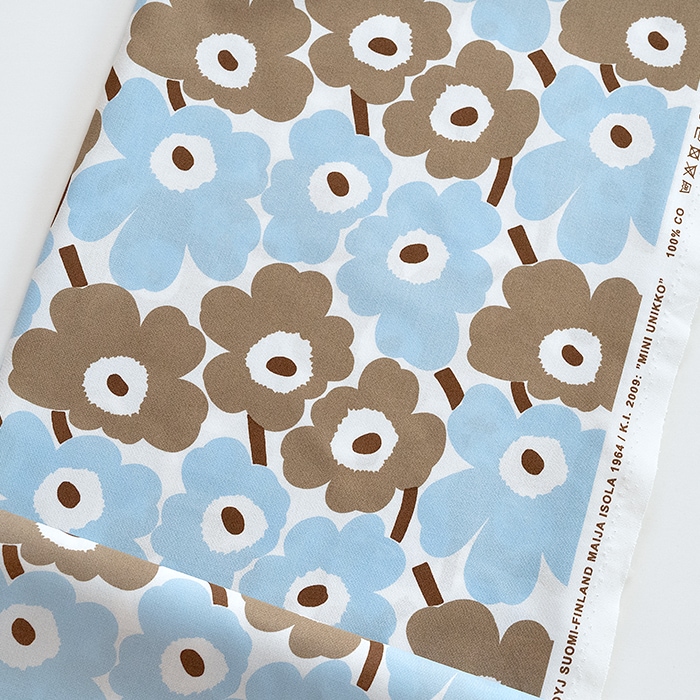 �����ϡۥޥ��å� ���� marimekko MINIUNIKKO �ߥ˥��˥å� �饤�ȥ֥롼�ߥ֥饦�� No.76414 [col.178]��