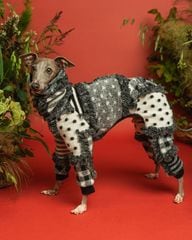 ��10��ܤ��Ϥ�ͽ���Boa Rompers (Patchwork)