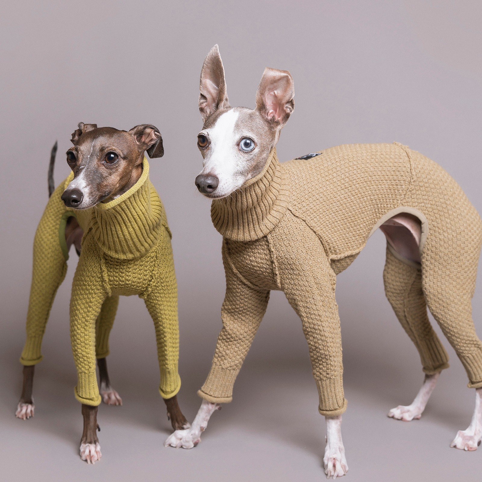 Moss Stitch Knit Rompers 24AW