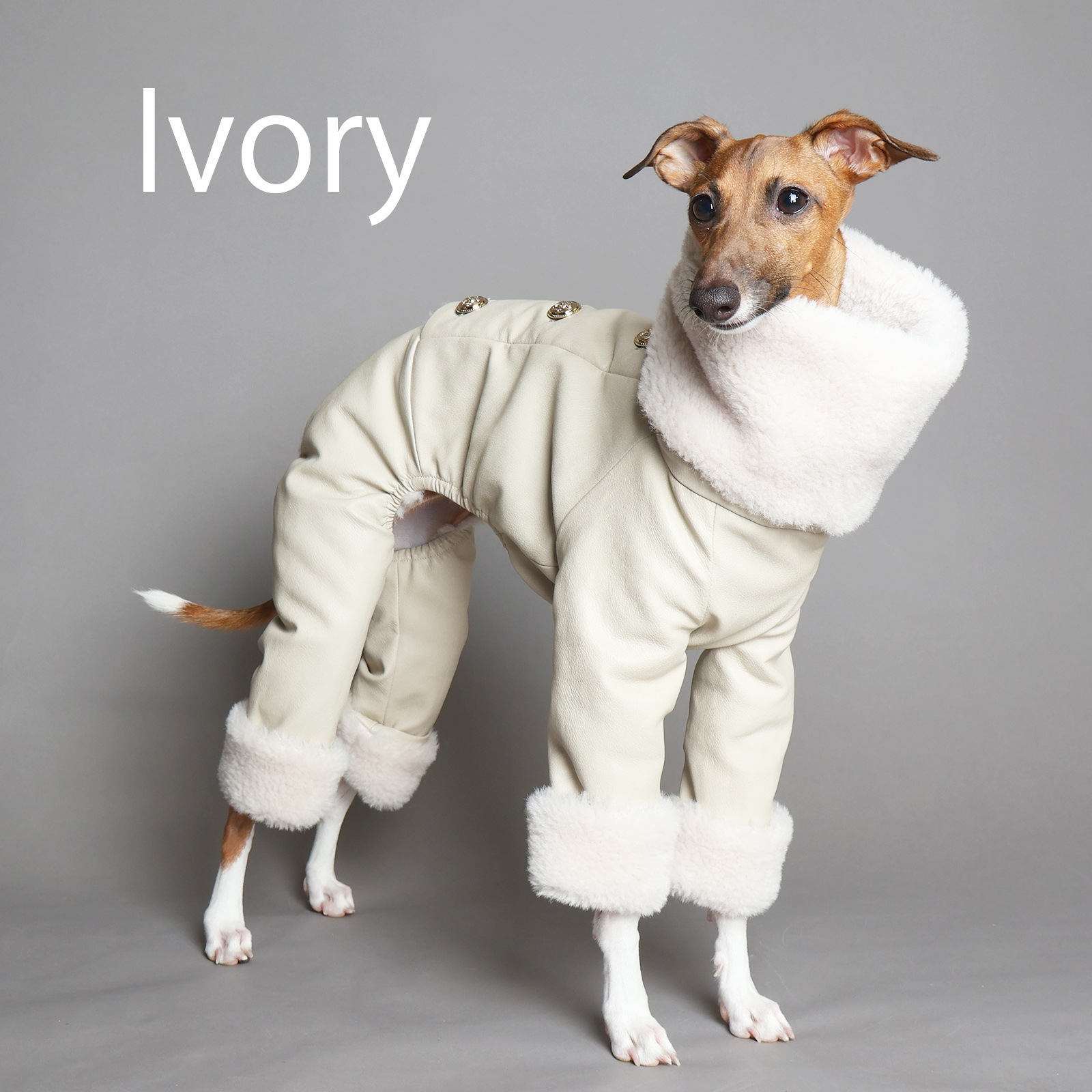 Eco Leather Pea Coat