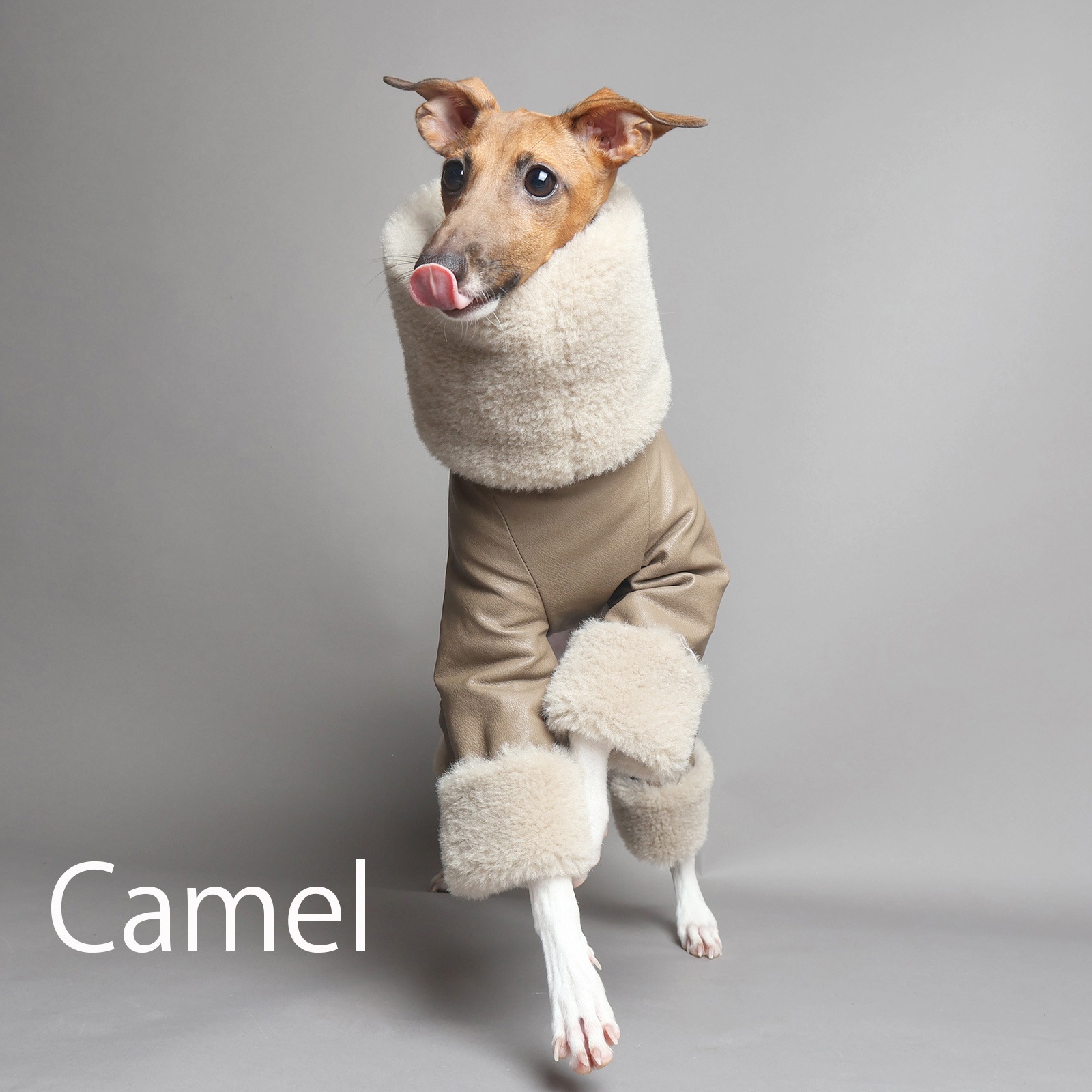 Eco Leather Pea Coat