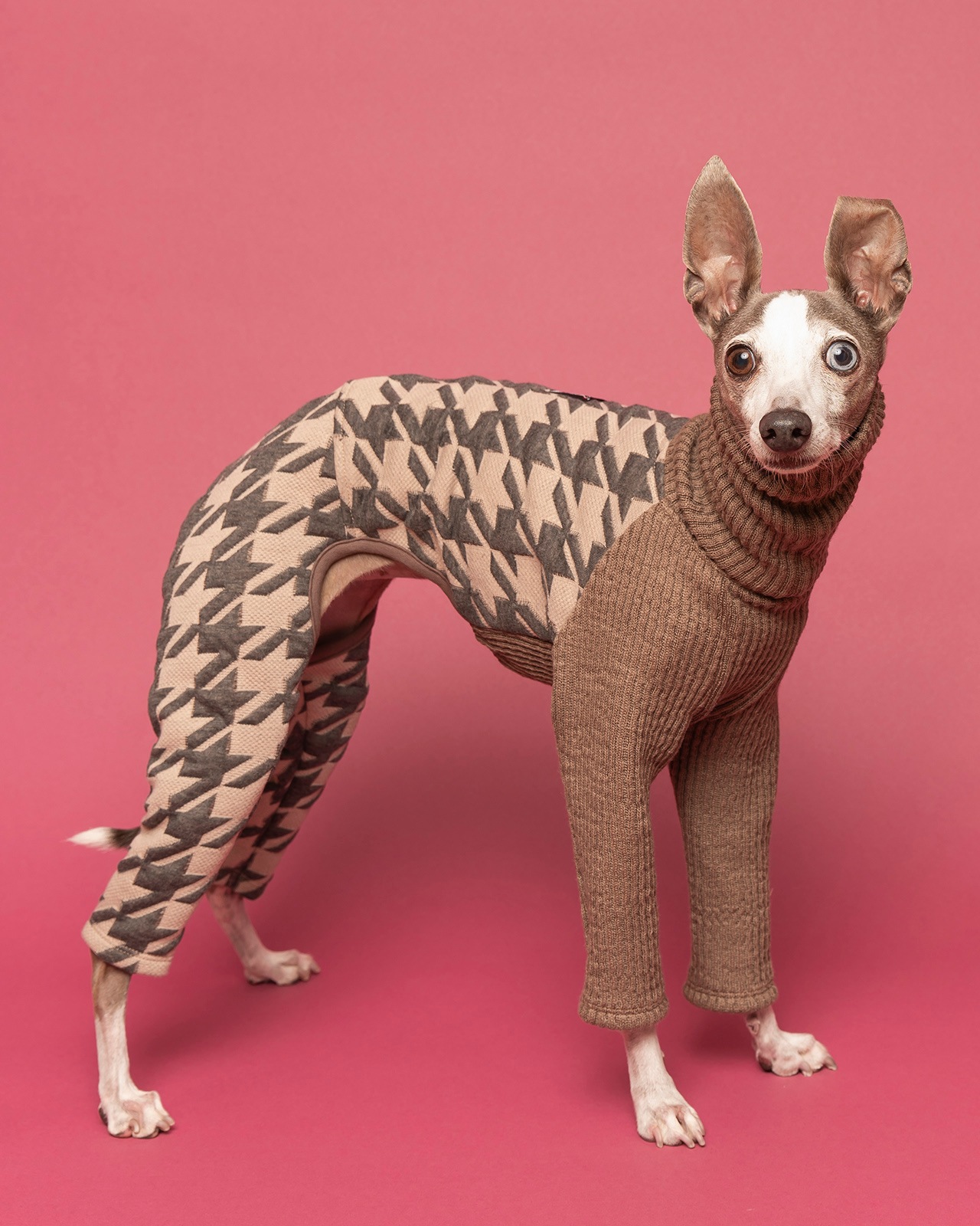 Jacquard combination Rompers(25AW)