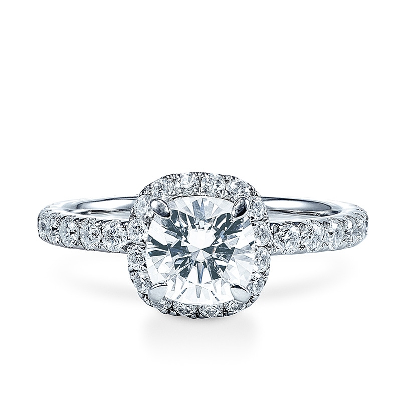 《受注》クッションカットヘイローリング