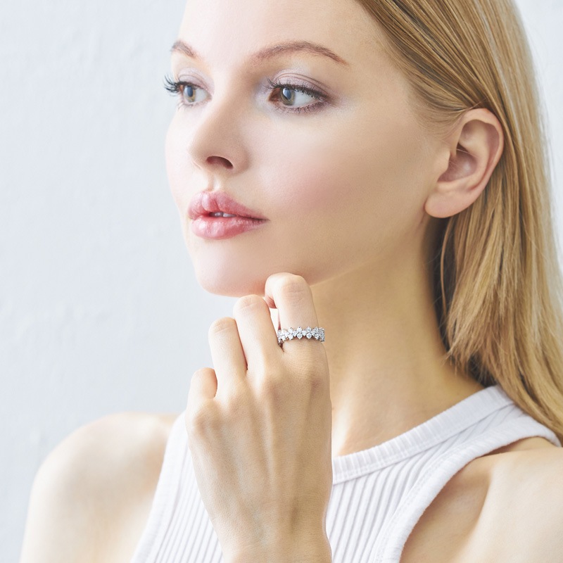 《受注》ダズリンフルエタニティリング