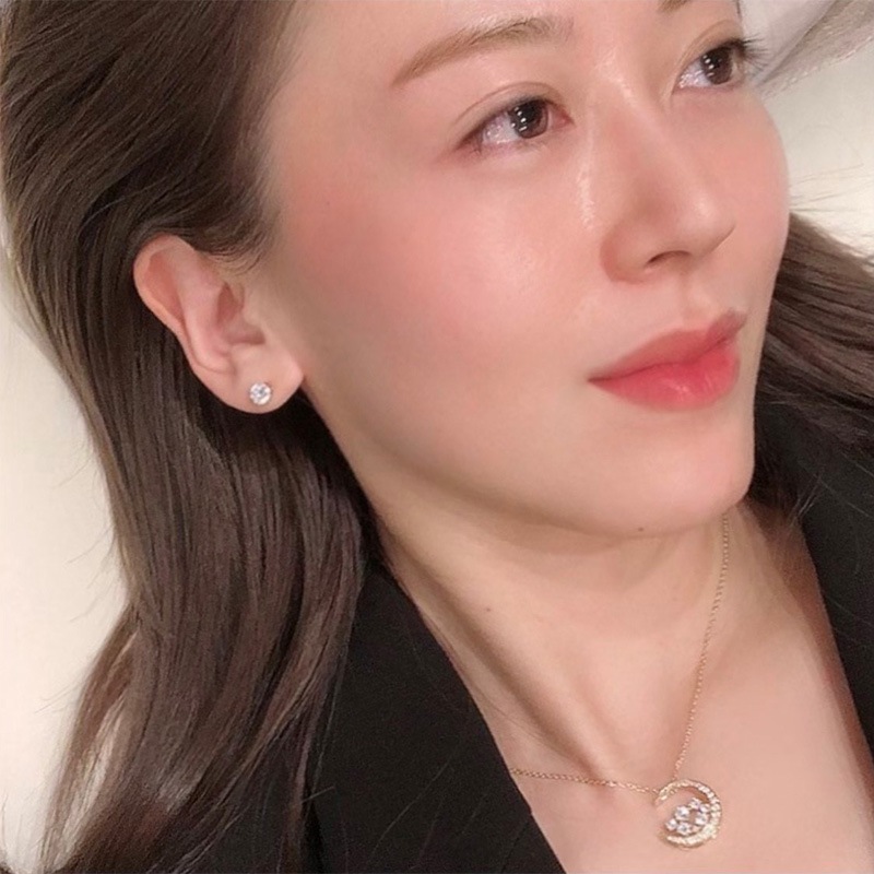 《受注》天然ダイヤ 奇跡のムーンネックレス