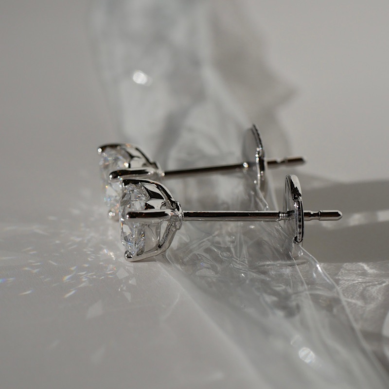 《即納》ハートラボグロウンダイヤモンドピアス