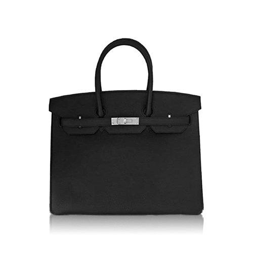 エルメス バーキン35 ブラックトゴ シルバー金具