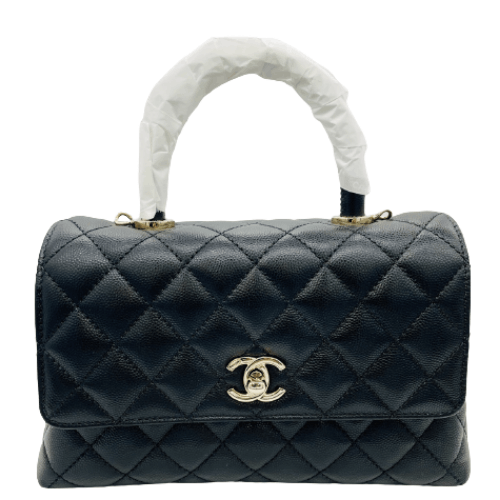 シャネル ココハンドル トップハンドル フラップ バッグ A92991