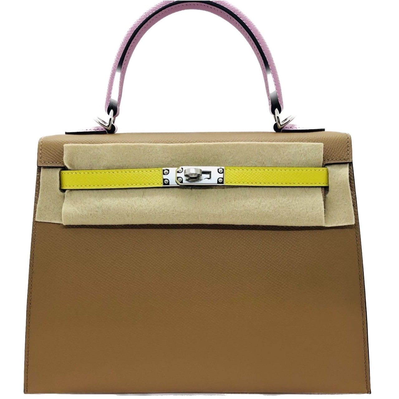 エルメス HERMES ケリー25 外縫い K刻 ゴールド シルバー金具 エプソン レディース ショルダーバッグ HERMES エルメス ショルダーバッグ ケリー25 外縫い ルージュセリエ