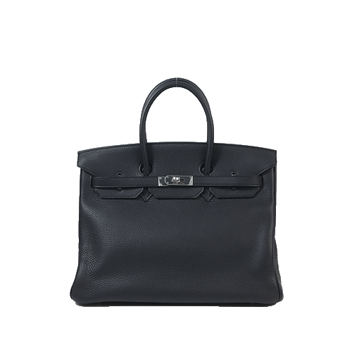 エルメス バーキン35 プロン トゴ シルバー金具 中古美品