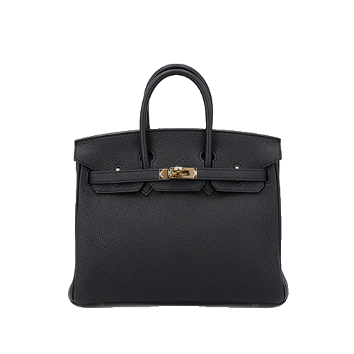 エルメス バーキン25 ブラック トゴ ピンクゴールド金具 新品