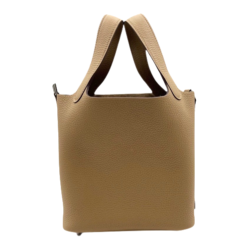 エルメス ピコタンロック PM ビスキュイ トリヨンクレマンス シルバー金具 B刻印