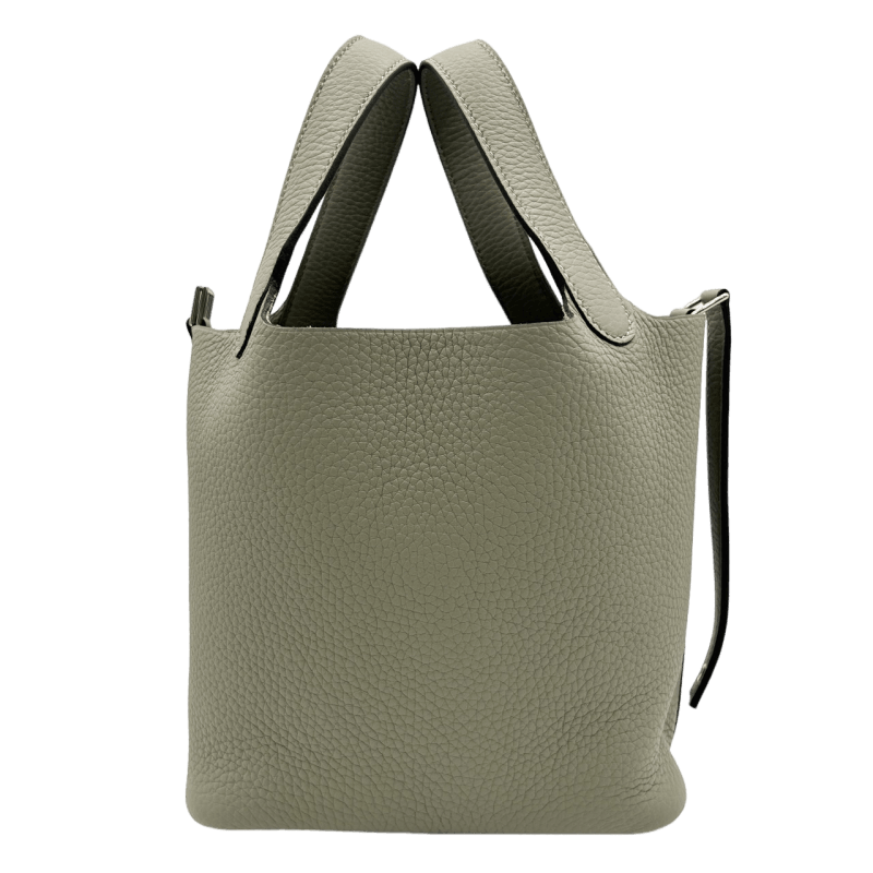 【クリスマス限定特価中】エルメス ピコタンロック PM セージ トリヨンクレマンス シルバー金具 B刻印