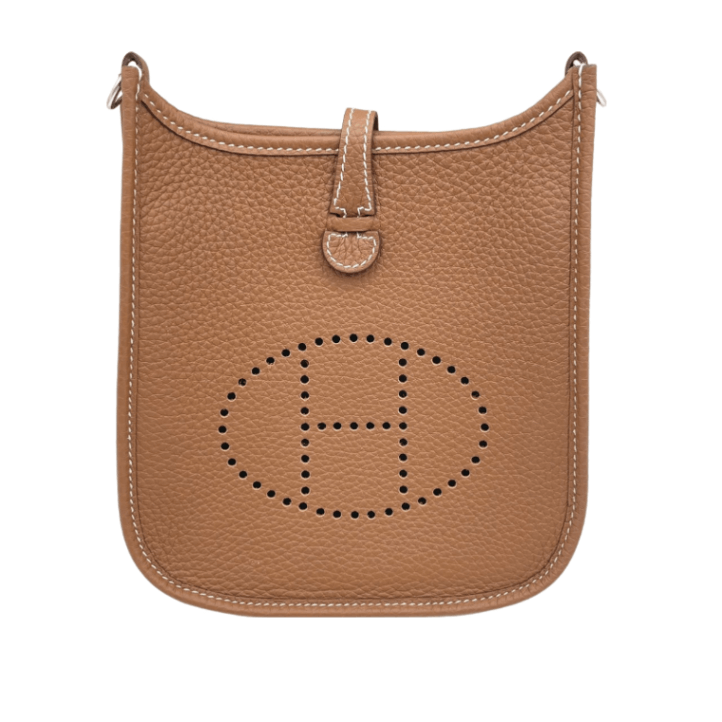 エルメス エヴリン TPM トリヨンクレマンス ゴールド シルバー金具 U刻印