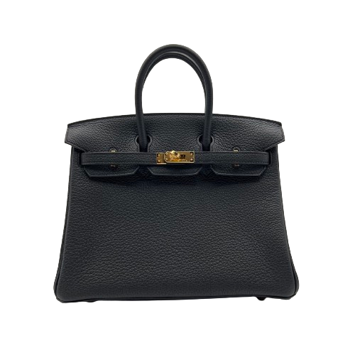 エルメス　バーキン35 ネイビー　ゴールド金具 エルメス バーキン35 ブラックヴォーエプソン シルバー金具