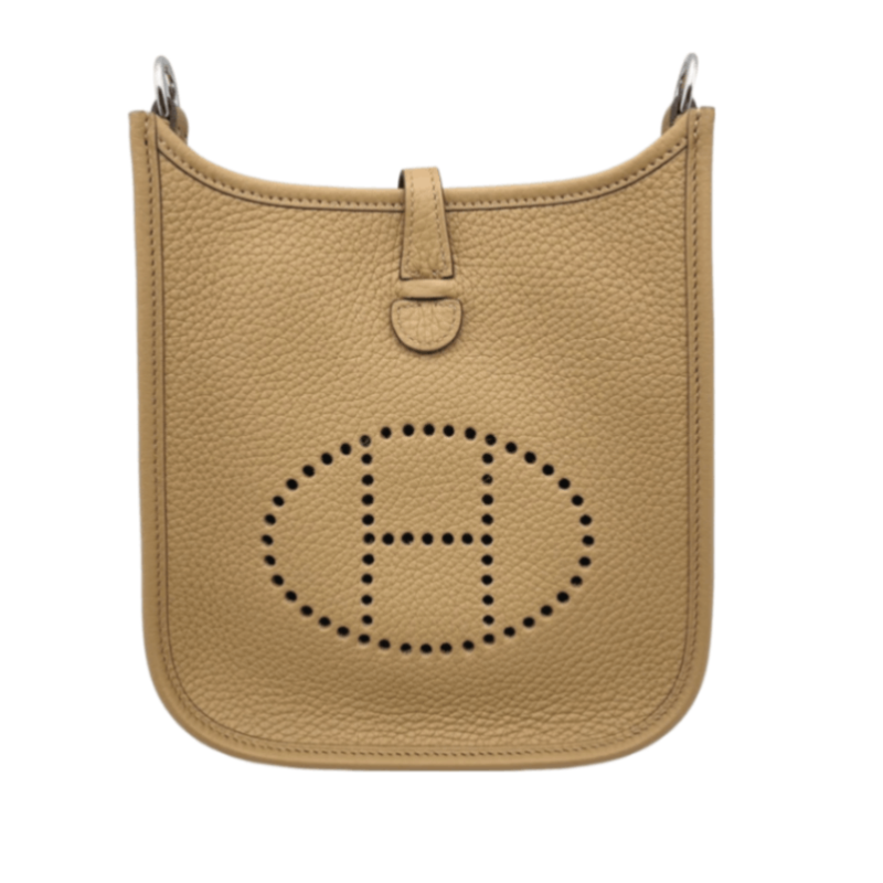 エルメス エヴリン TPM トリヨンクレマンス ビスキュイ シルバー金具 Z刻印